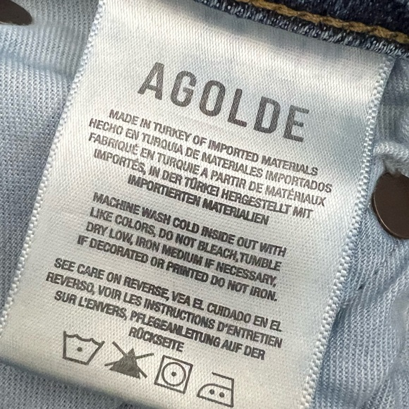 AGOLDE
Wilder cropped straight-leg jeans Size 27 - Picture 7 of 8